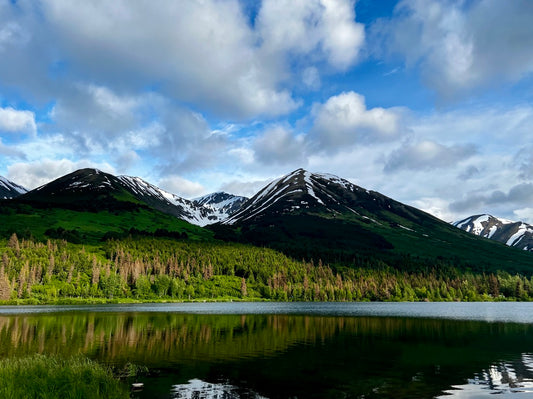 "Alaskan Lake Peace" Photograph